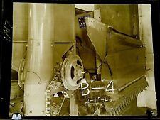1A17 Vintage Photo Negative Allis Chalmers Model 66 HARVESTER Media 1946 FAC FLR picture