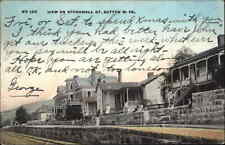Sutton West Virginia WV Stonewall Street c1910 Vintage Postcard picture