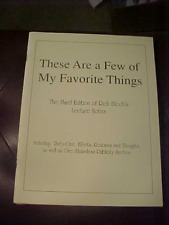 These Are a Few of My Favorite Things Rich Bloch Magic Lecture Notes PB picture