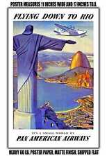 11x17 POSTER - 1938 Flying Down to Rio Its a Small World by Airways picture