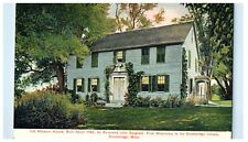 1910 Old Mission House, Stockbridge Massachusetts MA Antique Unposted Postcard picture