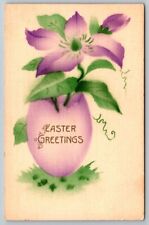 Easter Greetings  Postcard  c1920 picture