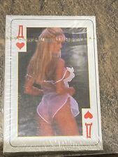 Set of adult themed Russian playing cards nude ladies lingerie swimwear picture