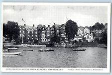 Windermere Westmorland England Postcard Old England Hotel with Annexes c1920's picture