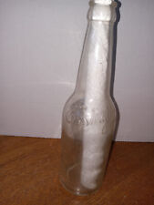 RARE Vintage Esslinger’s Philadelphia PA Clear Embossed Beer Bottle - 9 1/4” picture
