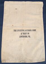 The Lynchburg National Bank & Trust Co., Lynchburg, VA Canvas Bag 12 x 19 picture