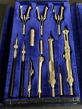 Doric K&E Drafting Tool Set in Case Favorite N9526C Made in Germany VINTAGE picture
