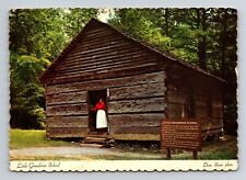 5 7/8x4 in postcard Little Greenbriar School, The Great Smoky Mountains unposted picture