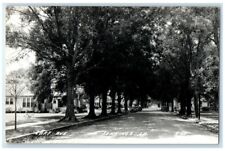 c1940's Cary Avenue Residence Home Street View Jennings LA RPPC Photo Postcard picture