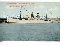 SS Madonna Transatlantic Steamship-Providence-Rhode Island-Vintage Postcard picture