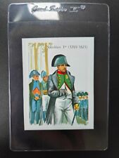 1963 Napoleon Bonaparte French History Card Near Mint picture