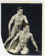 Kenny Owens & Pat Burnham WPG 1950 Don Whitman Buff Beefcake Gay Physique Q7961 picture