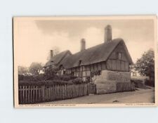 Postcard Ann Hathaway's Cottage Stratford-on-Avon England picture