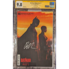 Batman: Killing Time #1 photo variant__CGC 9.8 SS__Signed by Robert Pattinson picture