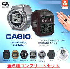 CASIO Watch Ring 18.7mm Collection 2nd Edition Complete set of 6 Capsule Toy  picture