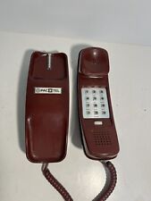 Vintage Pac Tel Pactel Banana Phone Maroon 12-Button Fighting Texas Aggie picture