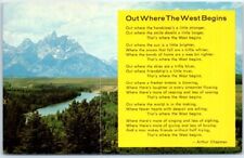 Postcard - Out Where The West Begins picture