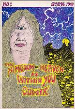 THE KINGDOM OF HEAVEN IS WITHIN YOU COMIX 1, VFINE CRUMB PRINT MINT, SPRING 1969 picture