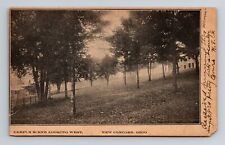 New Concord, OH-Ohio, Muskingum Campus Looking West, c1907, Vintage Postcard picture