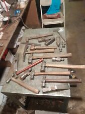 Vintage Lot Of 20 Ballpeen Sledgehammer  Etc Etc Heads And Hammers Etc Etc picture