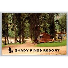 Postcard WA Conconully Shady Pines Resort picture