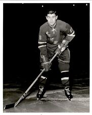 PF3 Original Photo BOB KABEL 1959-61 NEW YORK RANGERS CLASSIC NHL HOCKEY CENTER picture