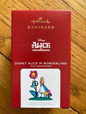 2021 Hallmark Disney ALICE IN WONDERLAND 70th Anniversary Keepsake Ornament picture
