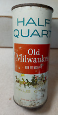 Old Milwaukee 16oz flat top beer can , EMPTY picture