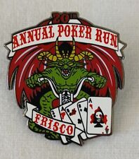 81 San Francisco Hells Angels 20th Annual Poker Run Pin 2016 picture