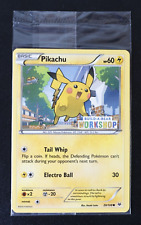 Pokemon Card Pikachu Stamped Promo New & Sealed - Build-A-Bear Workshop - 20/108 picture