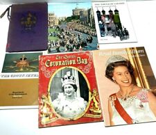 Vintage Mixed Lot of 6 Coronation Crown Jewels Windsor Castle Booklets picture