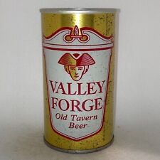 Valley Forge straight steel beer can, bottom opened picture