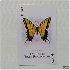 Butterflies Of The World Two-Tailed Tiger Swallowtail Playing Card (SC2) picture