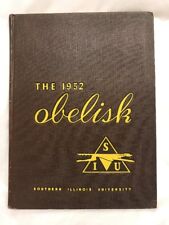 1952 SOUTHERN ILLINOIS UNIVERSITY, CARBONDALE, ILLINOIS YEARBOOK - OBELISK SIU picture