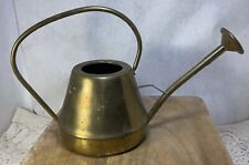 Vintage Brass Watering Can- Approx 11 X 7- Patina picture