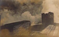 Sept '08 RPPC,  Lumber Yard Fire,  Quincy IL, Old Post Card picture
