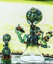 Puffglass ROGER 14mm Rig W/Cap Signed Dated Detailed Pictures With Inquiry picture