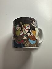 Vintage Disney Snow White And The Seven Dwarfs Coffee Mug Tea Cup Made in Japan picture