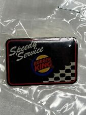 Vintage Burger King Speedy Service Pin Great Condition FAST Shipping picture