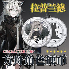 1PC Anime Arknights Lapland Cosplay Commemorative Coin Metal Coin Collection picture