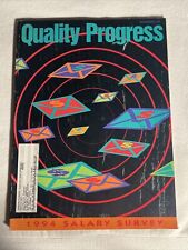 1994 November Quality Progress Magazine, 1994 Salary Survey  (MH435) picture