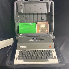 Olympia Model X-L12 Electric Typewriter W/ Box& Case Parts Only As Is Powers Up picture