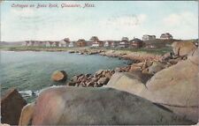 Cottages on Bass Rock Gloucester Massachusetts Postcard picture