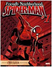 SIGNED Mike Wieringo Friendly Neighborhood Spiderman Promo Comic Art Poster picture