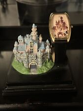 Sleeping Beauty Castle watch and figurine. Very rare picture