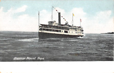 c.1905 Steamer Mount Hope Narragansett Bay RI post card picture