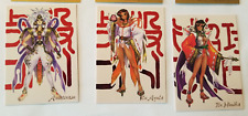 1998 SHIROW MASAMUNE ANIME SPECIAL SP-2,6,9  CARDS EPOCH made IN JAPAN IIU AYULA picture