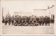 Group of Soldiers United States Military Brownsville TX ?? RPPC Postcard H56 picture