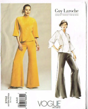 Designer Pattern Vogue Paris Original 2752 Guy Laroche Jacket Pants 2003 8 10 12 picture