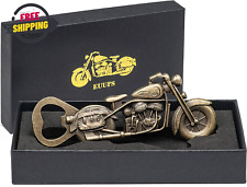 Unique Motorcycle Beer Gifts for Men Vintage Motorcycle Bottle Opener, Fathers D picture